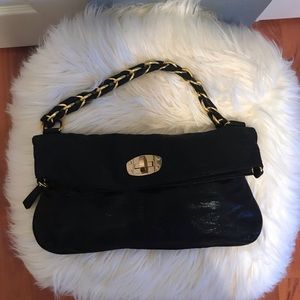 Armani Exchange clutch with handle